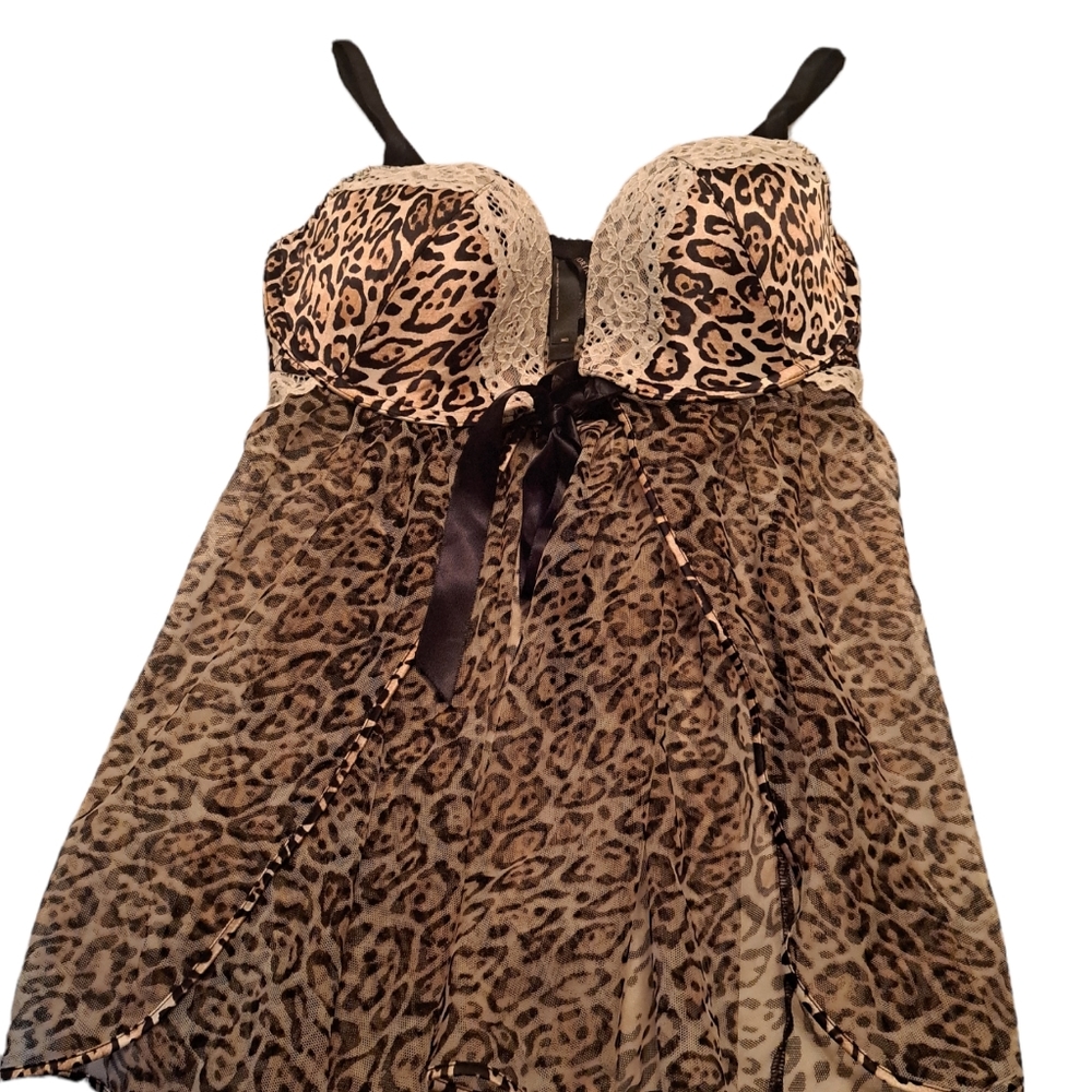 Victoria Secret Leopard Nightie  36D
